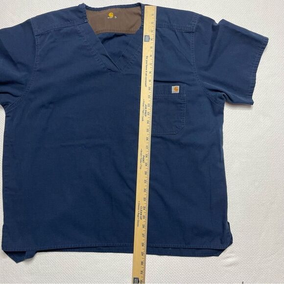 Carhartt Scrubs SET Tops & Bottoms Navy Men’s Size XL - Picture 8 of 16